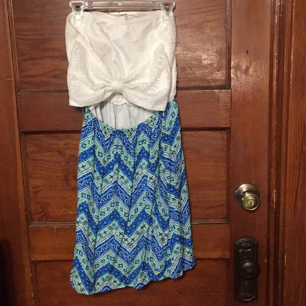 Strapless dress